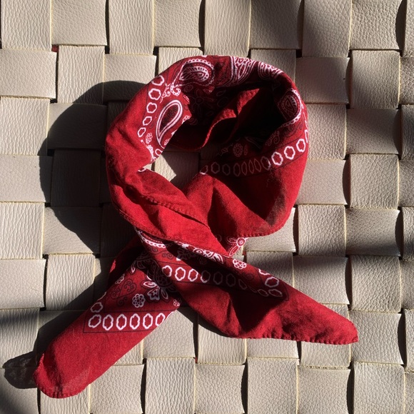 Kaiser Collection // Red Paisley Bandana - Picture 4 of 5